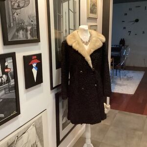 Persian curly lambs wool coat golden mink … PROJANSKY FURRIERS. ROCHESTER NY.
